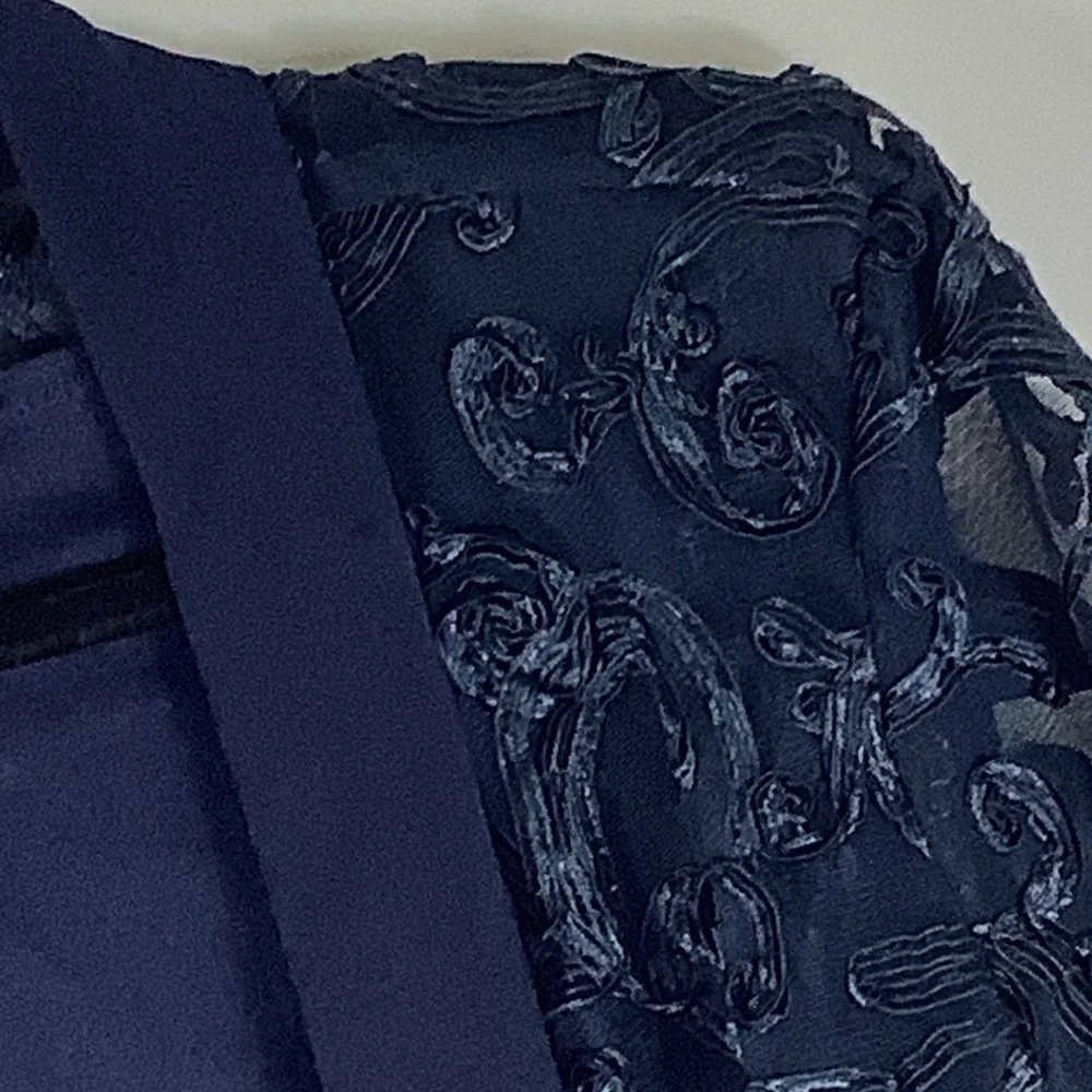 R&M Richards 3-piece Soutache Jacket, Tank Pantsuit - Picture 7 of 10